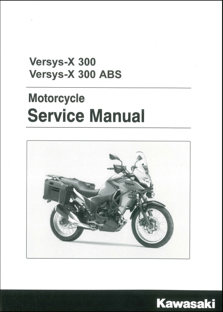 2017川崎Versys-X 300維修手冊維修手冊中文簡體中文全車線路圖故障碼分析圖面維修DIY工具