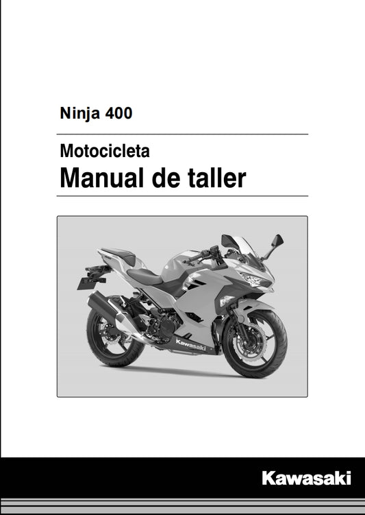 川崎2018年ninja400維修手冊繁体中文和西班牙語全車扭矩錶折開圖線路圖故障程式碼