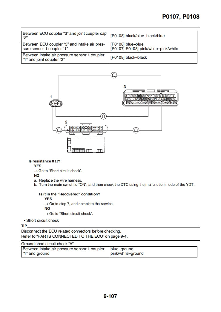 2022 MTM890 XSR900 Service Manual Vehicle parts disassembly diagram fault code query vehicle torque data and circuit diagram