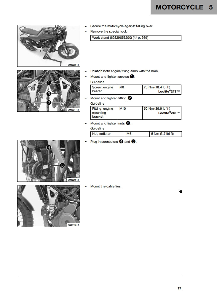 2022 Husqvarna Svartpilen 401 service manual