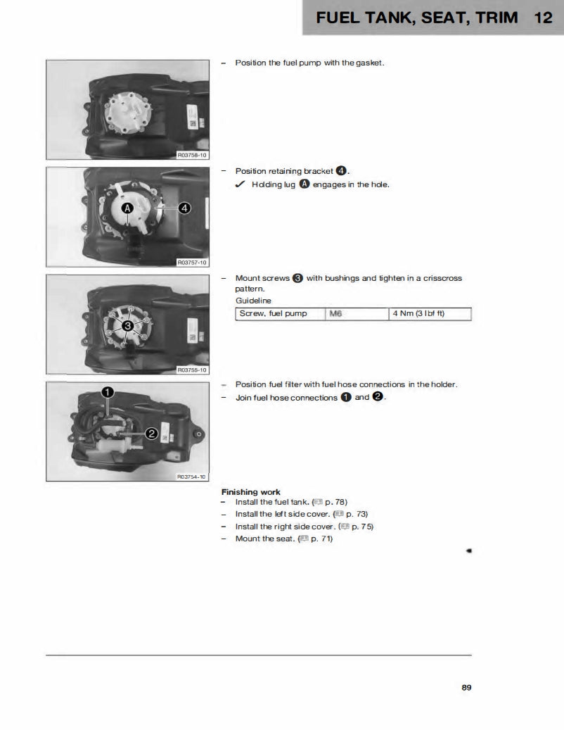 2018 Husqvarna Vitpilen 401 service manual