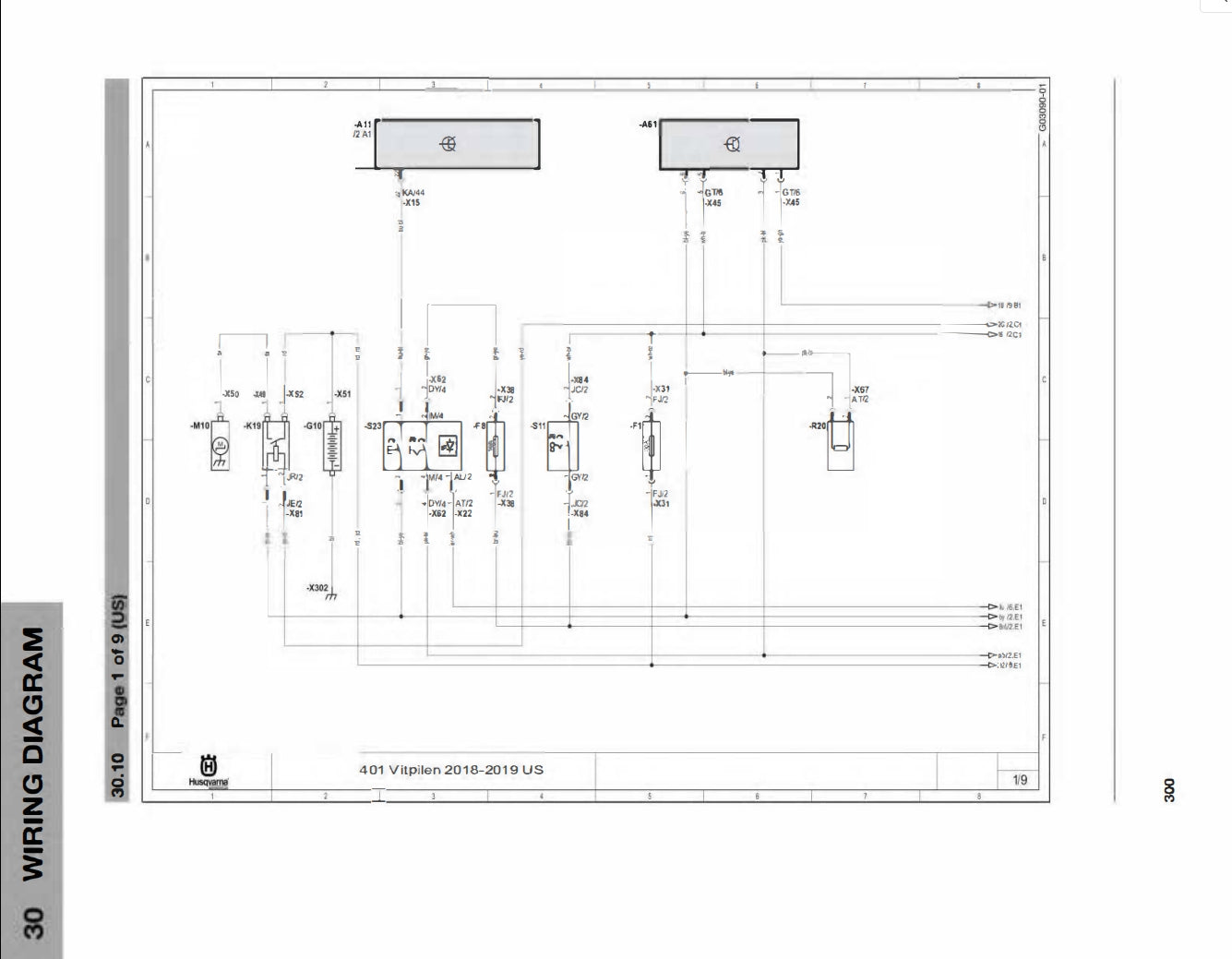 2018 Husqvarna Vitpilen 401 service manual