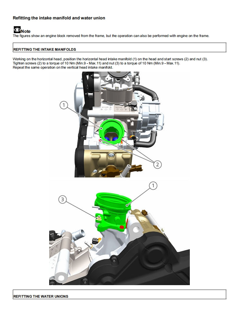 Ducati 2022-2023 Monster 937 維修手冊 PDF 下載