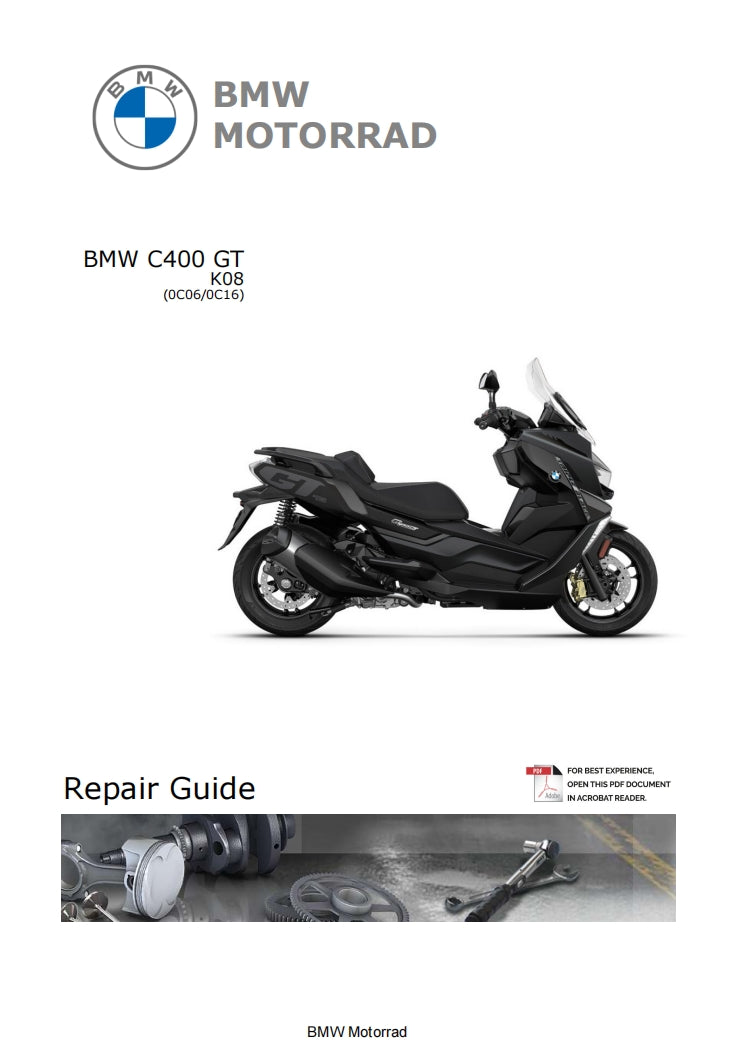 BMW C400GT 維修手冊 維修手冊 中文與簡體中文 全車線路圖 故障碼分析 藍牙維修 DIY工具