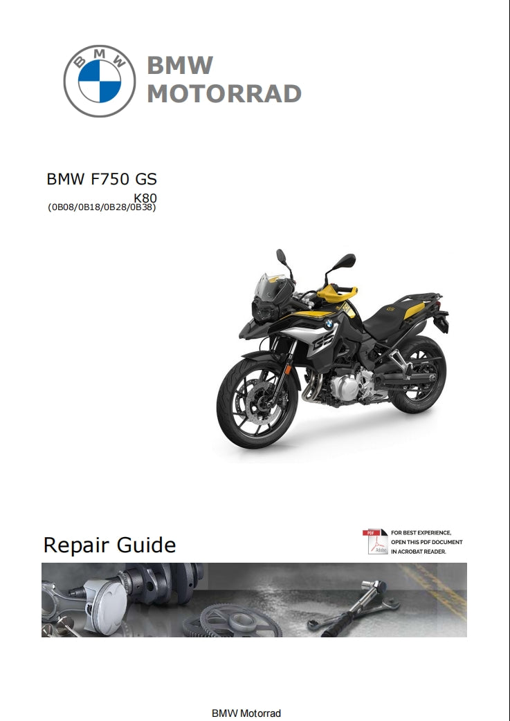 BMW F750GS 維修手冊 維修手冊 中文與簡體中文 全車線路圖 故障碼分析 藍牙維修 DIY工具