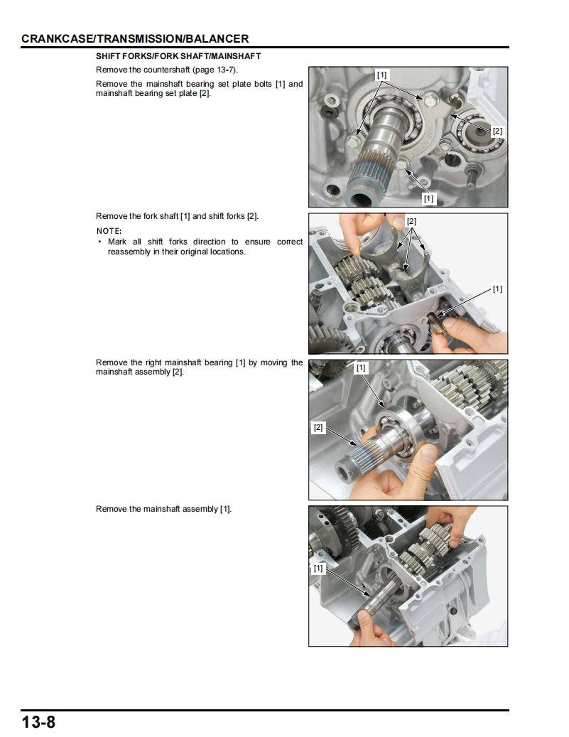 Honda 2020-2022 CBR1000RR-R Fireblade Service Manual Vehicle parts disassembly diagram fault code query vehicle torque data and circuit diagram