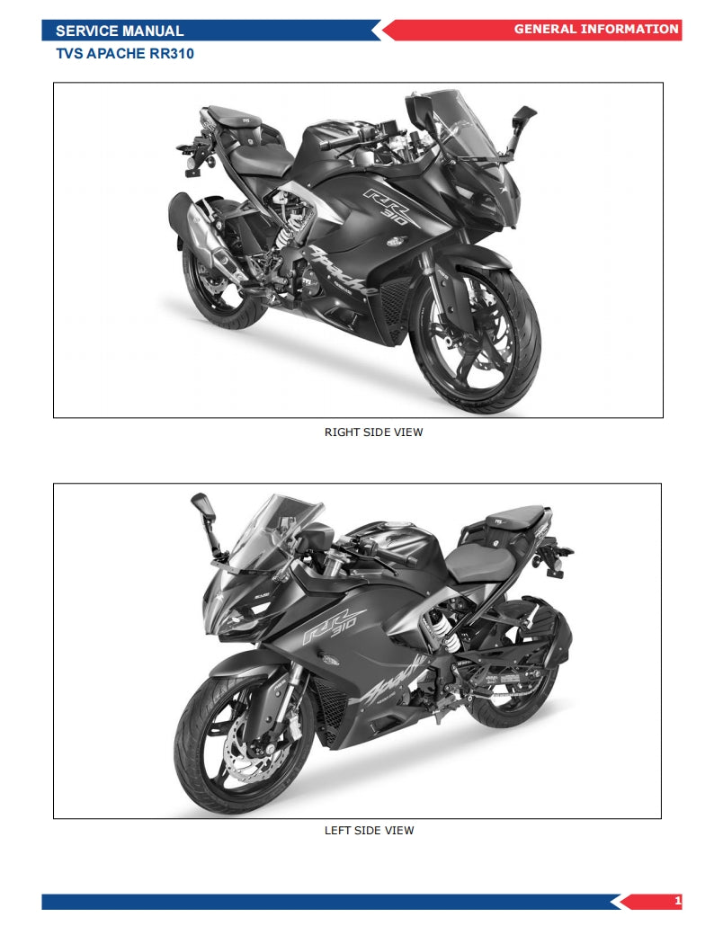 BMW G310RR servicemanual Vehicle parts disassembly diagram fault code query vehicle torque data and circuit diagram