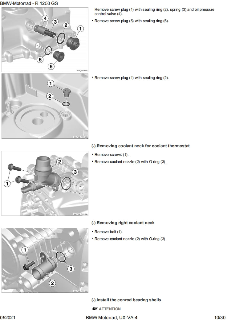 BMW R1250GS k50 service manual