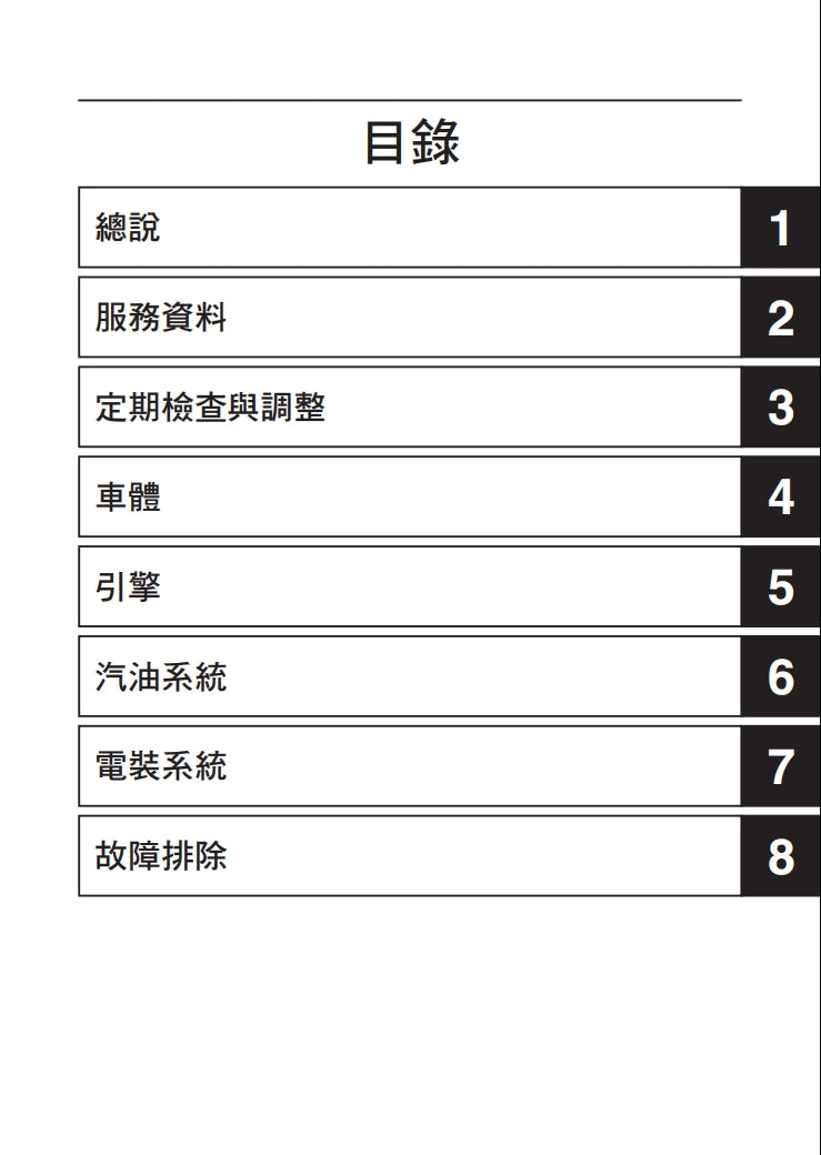 2017年雅馬哈JOG SWEET維修手冊簡體中文全車扭矩錶折開圖線路圖故障程式碼