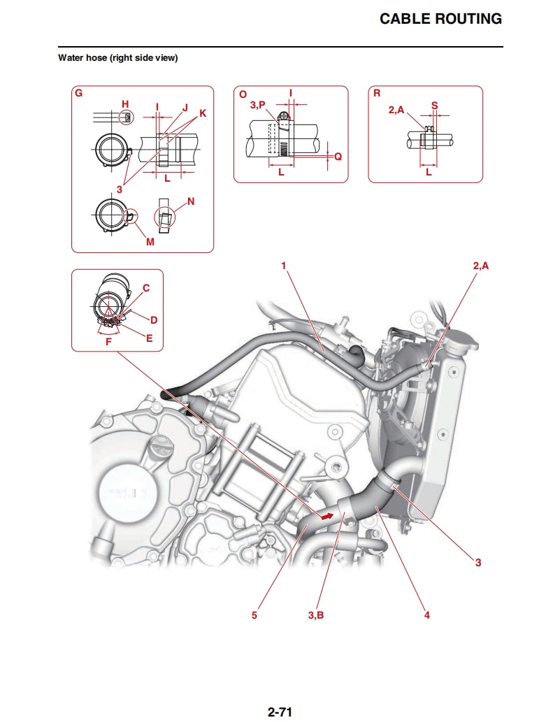 yamaha 2022 MT10SP MT10Service Manual Vehicle parts disassembly diagram fault code query vehicle torque data and circuit diagram