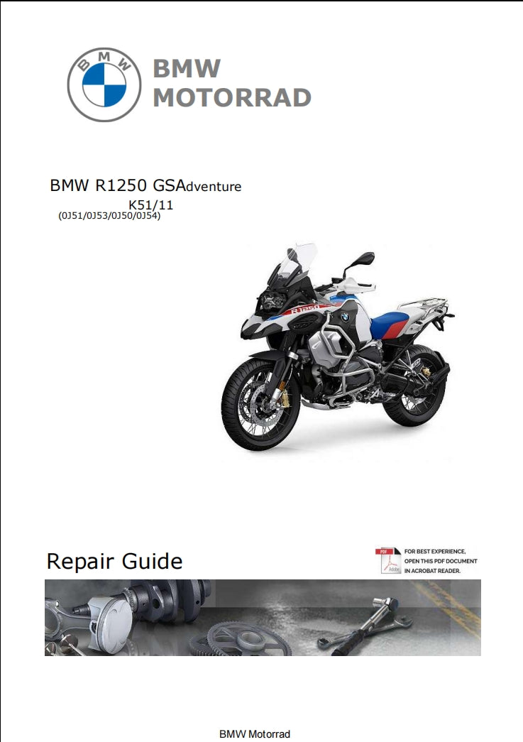 BMW R1250 GSAdventure K51 service manual