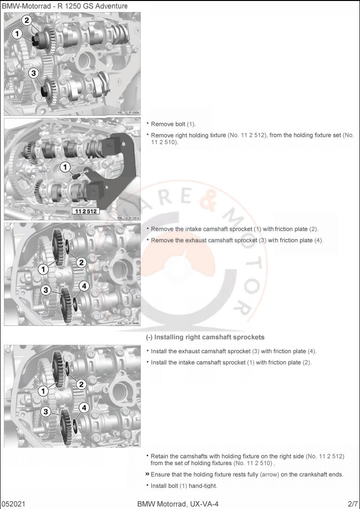 BMW R1250 GSAdventure K51 service manual