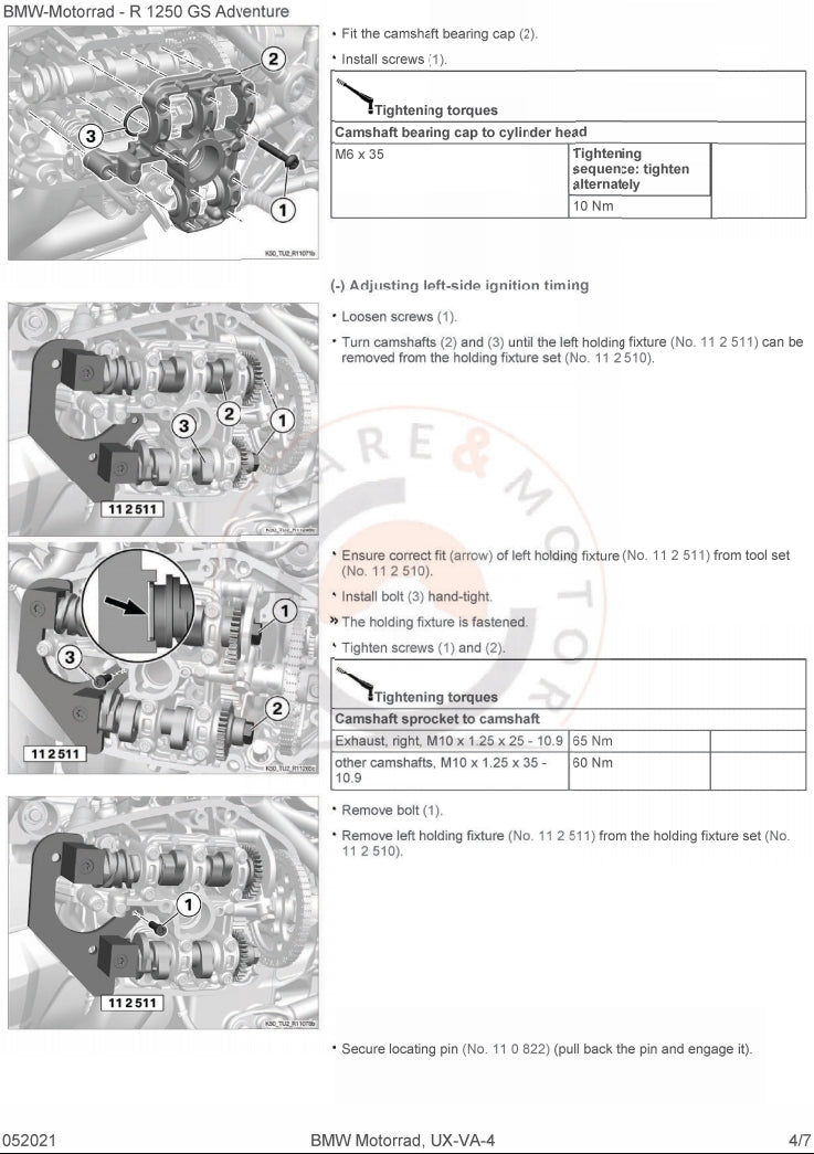 BMW R1250 GSAdventure K51 service manual