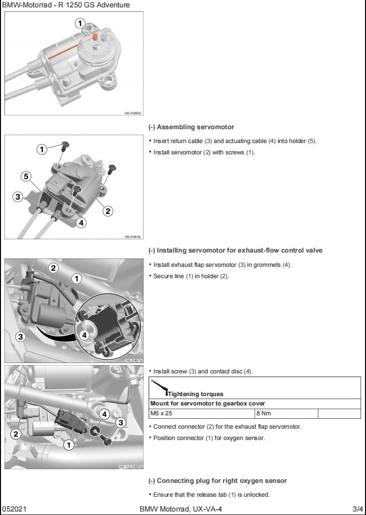 BMW R1250 GSAdventure K51 service manual