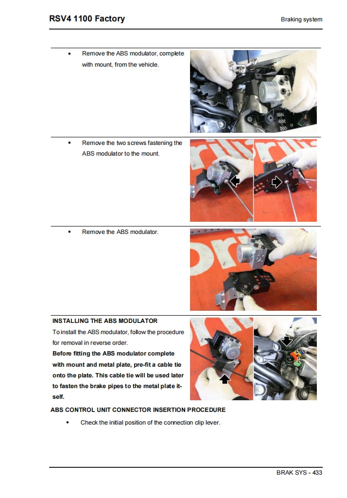 2021 Aprilia RSV4 service manual Vehicle parts disassembly diagram fault code query vehicle torque data