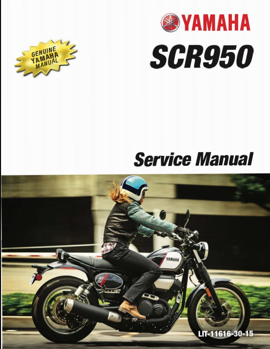 2017-2021YamahaSCR950 XV950維修手冊維修手冊英文及簡體中文全車線路圖故障碼分析圖維修DIY工具