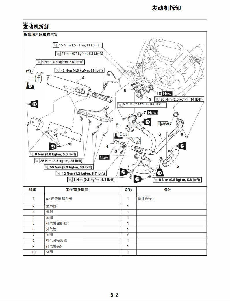 2017-2021YamahaSCR950 XV950維修手冊維修手冊英文及簡體中文全車線路圖故障碼分析圖維修DIY工具