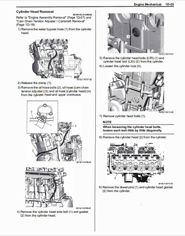 Suzuki 2022 GSX1300R Service Manual 铃木隼 维修手册 英文和简体中文全车线路图故障代码分析扭矩维修DIY工具