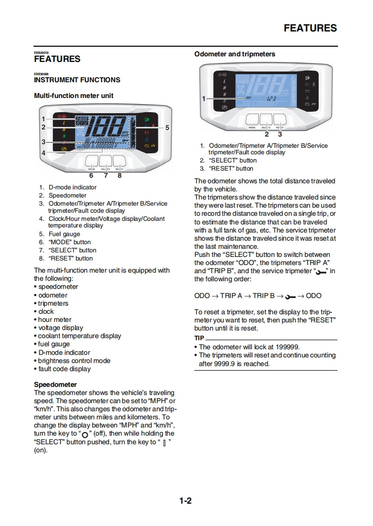 yamaha 2022 Wolverine RMAX2 Service Manual Vehicle parts disassembly diagram fault code query vehicle torque data and circuit diagram