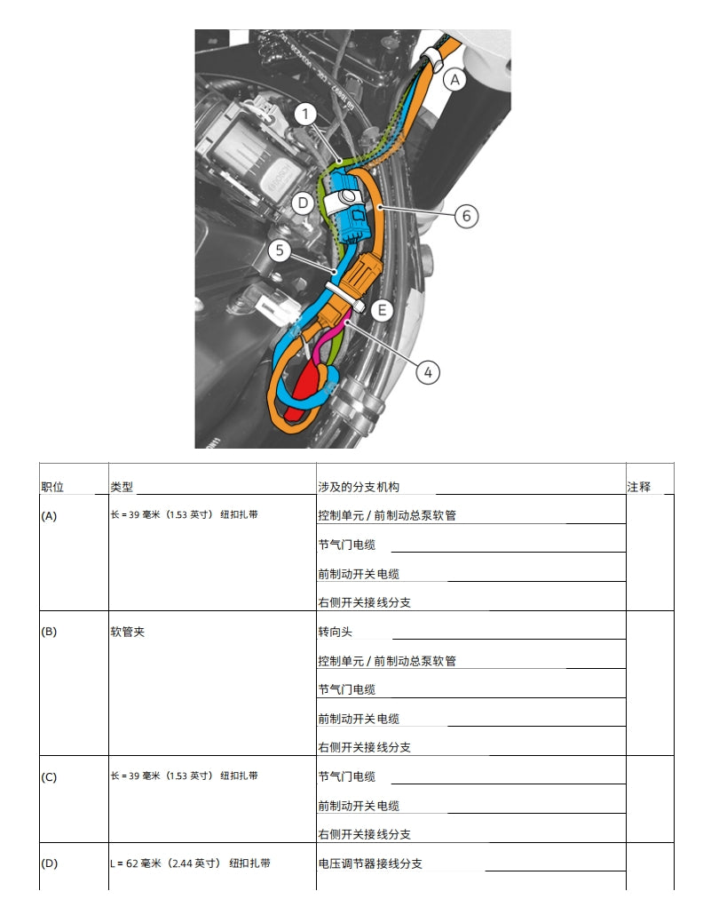 2023 DUCATI DESERT X 沙漠X维修手册全车线路图零件扭矩摩托维修资料