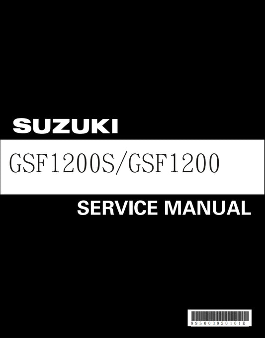 2000鈴木GSF1200維修手冊繁体中文和英文全車扭矩錶折開圖線路圖