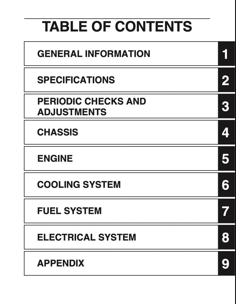 yamaha 2018 MT07 Service Manual Vehicle parts disassembly diagram fault code query vehicle torque data and circuit diagram