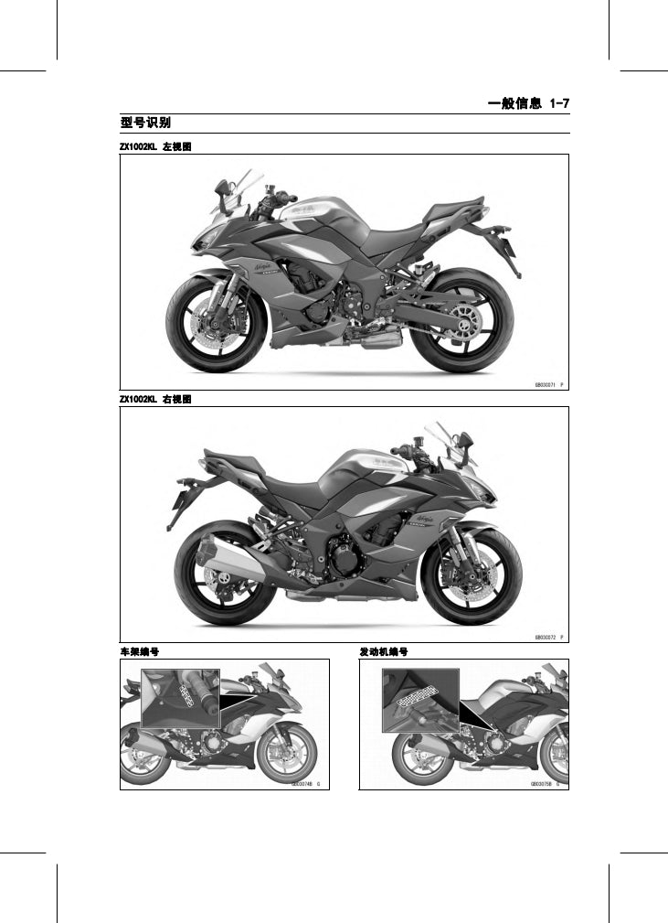 2019 ninja1000 sx 服務手冊 川崎忍者1000維修手冊 中文與簡體中文 全車線路圖 故障碼分析 稅務維修DIY工具