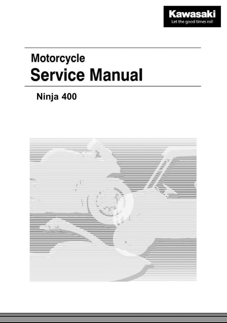 2020-2022 Kawasaki Ninja 400 Service Manual Vehicle parts disassembly diagram fault code query vehicle torque data and circuit diagram