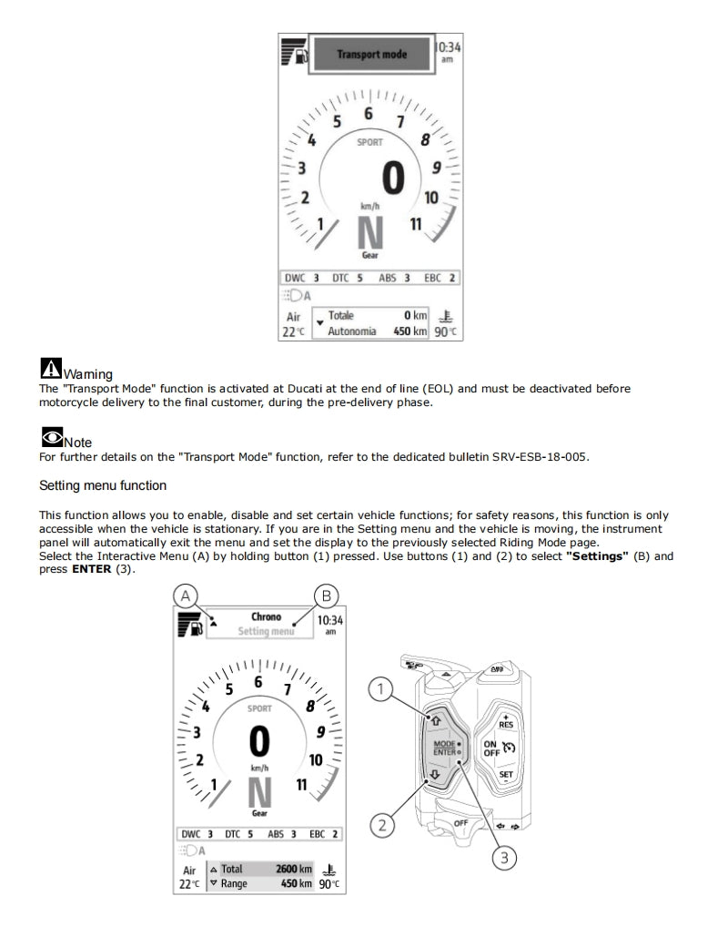 Ducati 2023 DUCATI DESERT X 維修手冊 PDF 下載