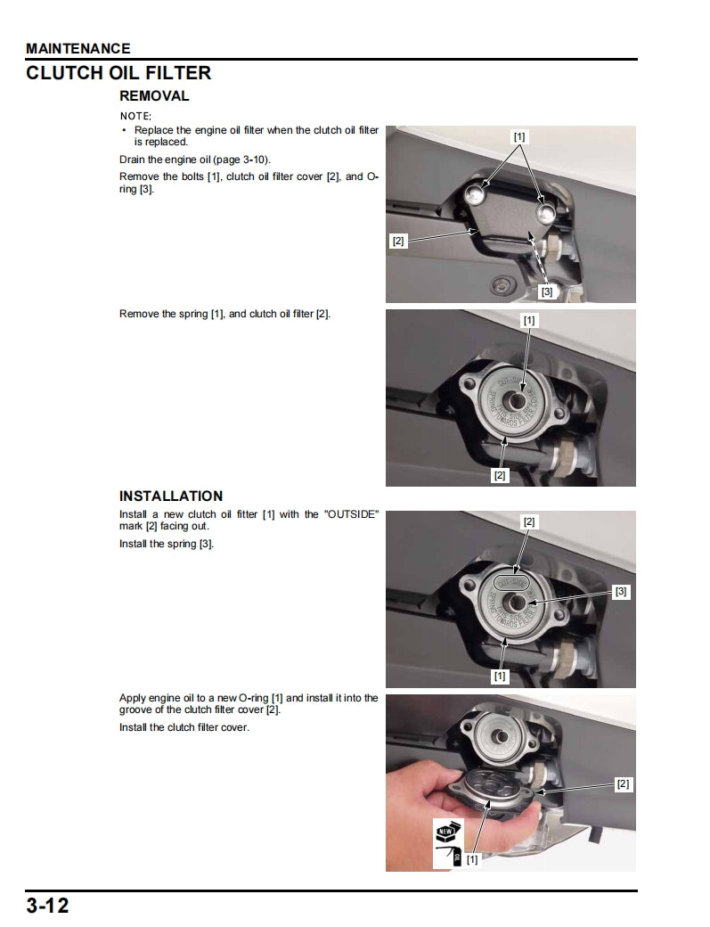 2017-Honda-X-Adv750 Service Manual Vehicle parts disassembly diagram fault code query vehicle torque data and circuit diagram