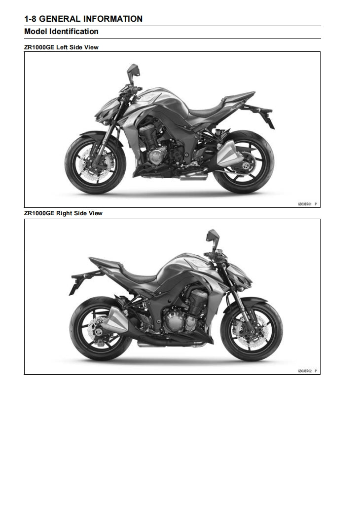 2014川崎Z1000維修手冊川崎大蟒蛇維修手冊中文簡體中文全車線路圖故障碼分析圖維修DIY工具