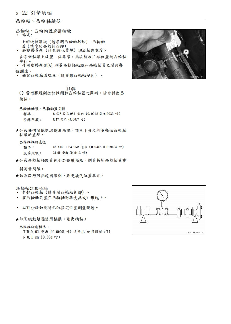 川崎2010年z1000維修手冊繁体中文和英文全車扭矩錶折開圖線路圖故障程式碼