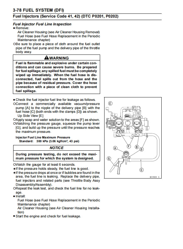 2019 kawasai z400 Service Manual Vehicle parts disassembly diagram fault code query vehicle torque data and circuit diagram