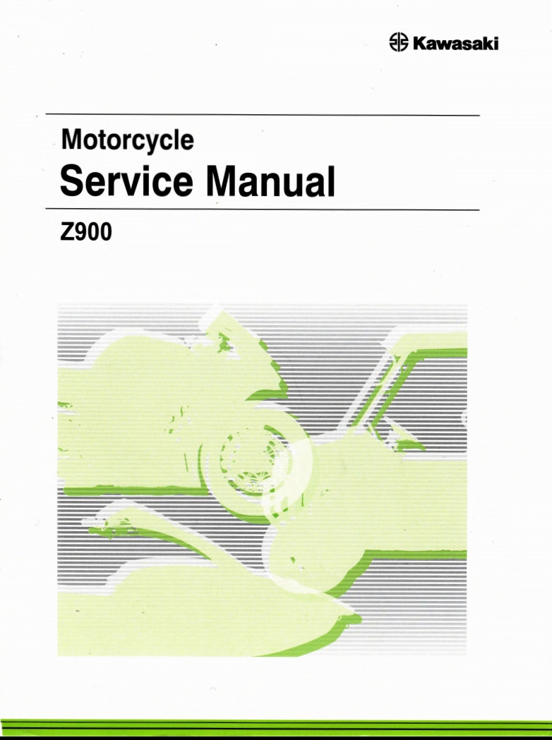 Kawasaki 2020-2022 Z900 Service Manual Vehicle parts disassembly diagram fault code query vehicle torque data and circuit diagram