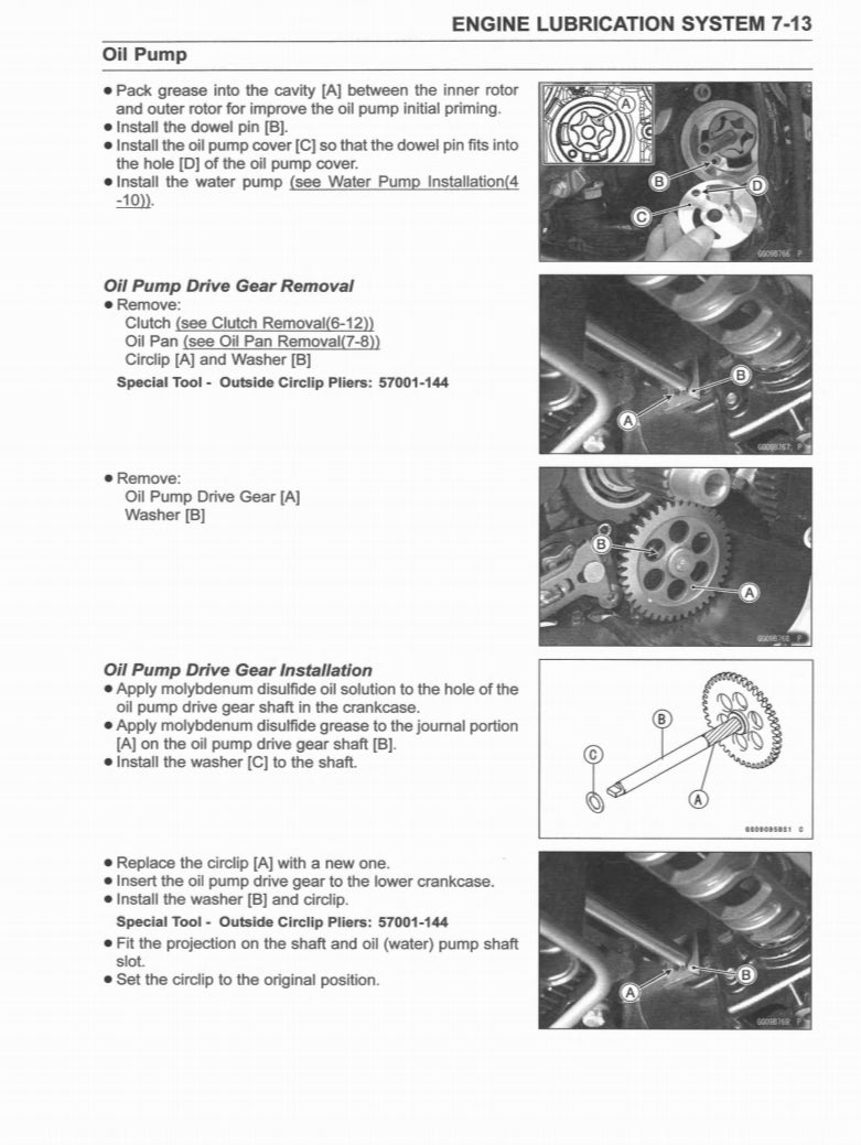 Kawasaki 2020-2022 Z900 Service Manual Vehicle parts disassembly diagram fault code query vehicle torque data and circuit diagram