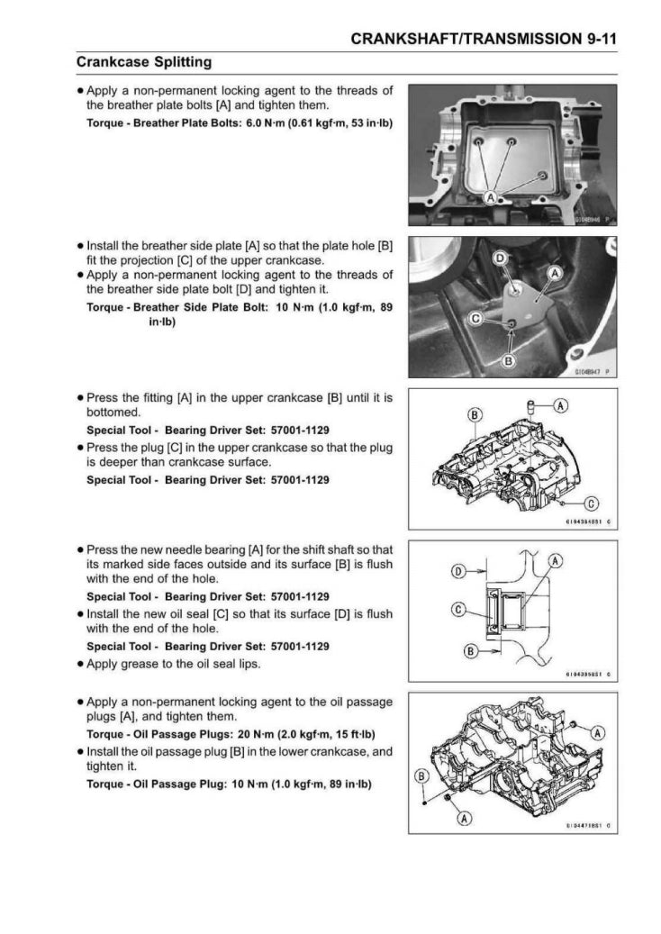 Kawasaki 2020-2022 Z900RS Service Manual Vehicle parts disassembly diagram fault code query vehicle torque data and circuit diagram