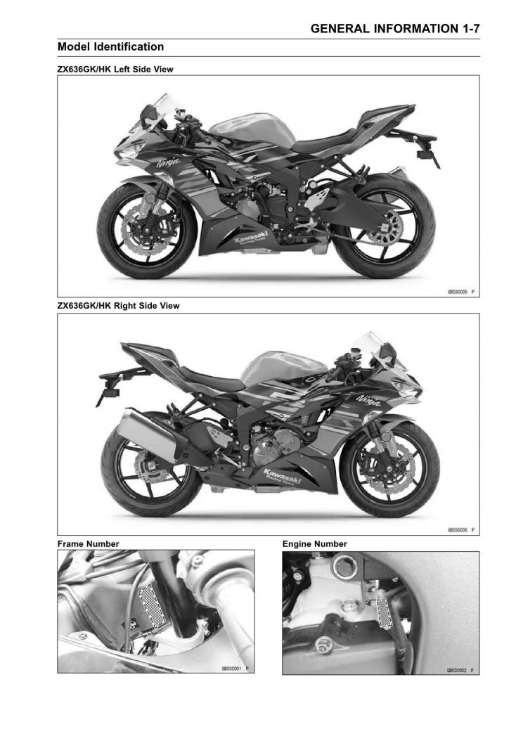 2019 kawasai zx-6r Service Manual Vehicle parts disassembly diagram fault code query vehicle torque data and circuit diagram