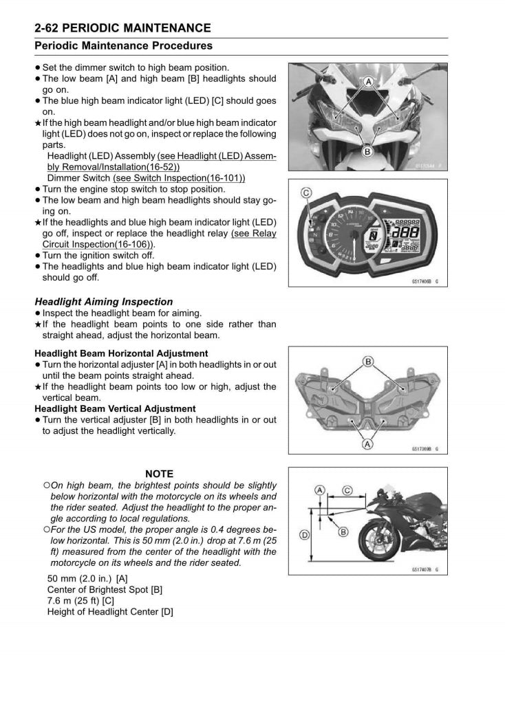 2019 kawasai zx-6r Service Manual Vehicle parts disassembly diagram fault code query vehicle torque data and circuit diagram