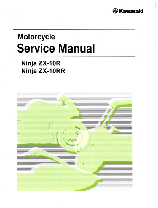 2021 Kawasaki Ninja ZX-10R Service Manual Vehicle parts disassembly diagram fault code query vehicle torque data and circuit diagram