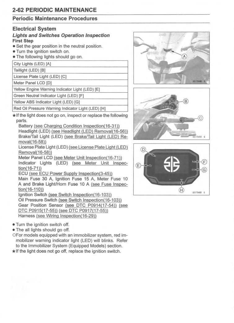 2021 Kawasaki Ninja ZX-10R Service Manual Vehicle parts disassembly diagram fault code query vehicle torque data and circuit diagram